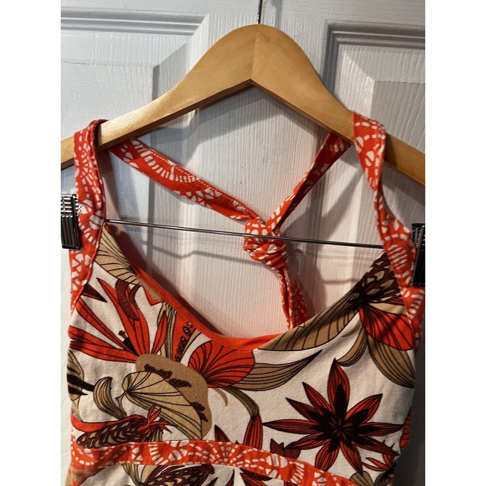Patagonia Dress Womens Small Iliana Halter Mini Organic Cotton Floral Casual - Picture 5 of 10